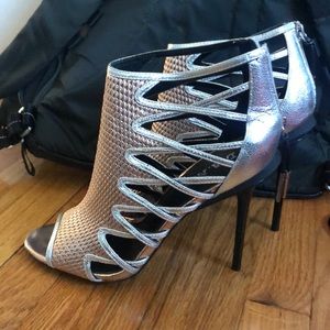 Lamb peep toe sandal. Never worn size 7.5